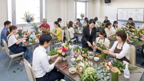 フラワーアレンジメント教室